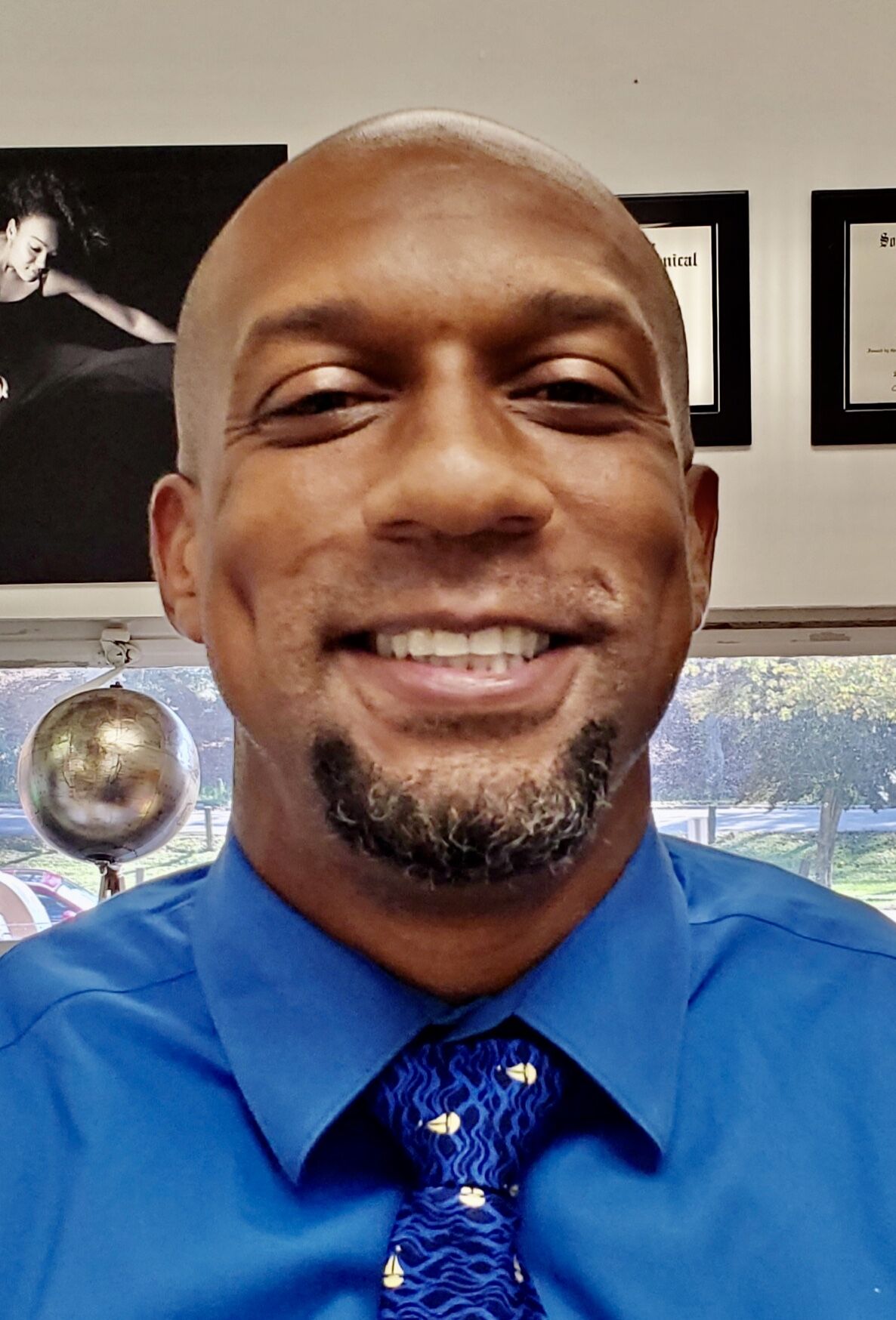 Eric Puryear, principal at Hickory Career & Arts Magnet High (HCAM) and HPS Principal of the Year